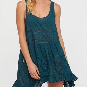Free People Lace Trapeze Slip Dress